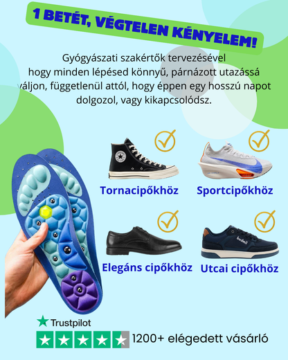 VENTRA Mágneses Akupresszúrás Talpbetét