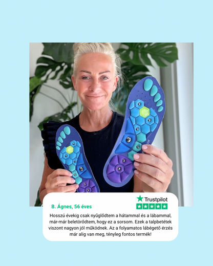 VENTRA Mágneses Akupresszúrás Talpbetét